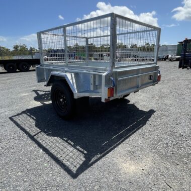 Cage Box Trailer 7x5 cheap trailers Queensland