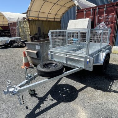 Cage Box Trailer Single axel box Urangan