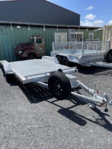 Flat top trailer Galvanised Wide Bay