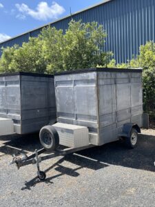 Single Axel Small Furniture Hire Trailer