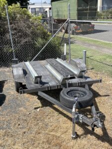 Three Dirt bike trailer hire Fraser Coast