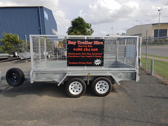 Cage Tandem Trailer Hire